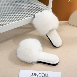 Spring and autumn all-match net red autumn and winter flat out fashionable simple new style home office slippers