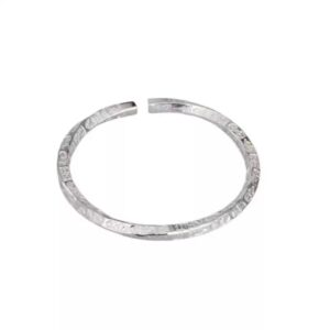Sterling silver gold-plated couple bracelets for men and women (silver nourishes the mind and body and is beneficial to health).
