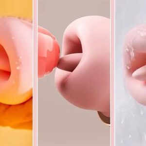 Two realistic artificial tongues + 5 toys (made of pure latex, free of any harmful substances) provide a pleasurable experience for women.
