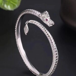 Sterling silver bracelet bracelet foot silver 999 bracelet Chinese style silver bracelet couple models