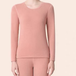 Mulberry silk women's thermal underwear suit cashmere thickened heating German velvet winter warm clothes for women