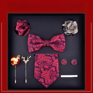 British Style Formal Necktie Nine-Piece Set