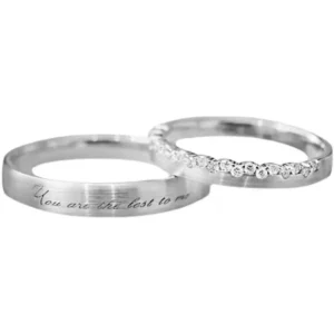 Limited Edition "Love Forever" Couple Ring