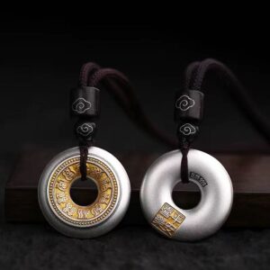 Couple's safety buckle symbolizes peace and safety.