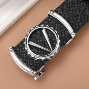 New fashion toothless automatic buckle inner wear belt gift box