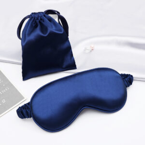 Double Layer 100% Blackout Silk Eye Mask