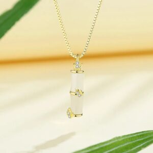 High quality Hetian jade necklace - ENOUGH LOVE