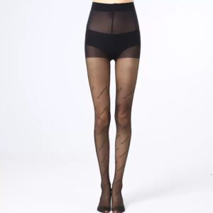 Balenciaga women's autumn and winter special price stockings 10 pairs of skin color black mixed